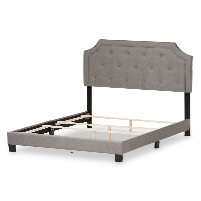 Willis Modern and Contemporary Fabric Upholstered Bed - Baxton Studio, 4 of 10