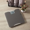 Taylor® Precision Products Digital Glass Bath Scale, Taupe with Stainless Steel Accents, 400-Lb. Capacity in Beige - 4 of 4