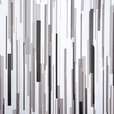 Grayscale Rain Shower Curtain Black/Gray - Moda at Home