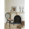 Dexmalle Set of 2, 15.5x20.5x35.5" Black Rattan Dining Chair - 2 of 4