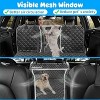 ERZERT 6-in-1 Dog Car Seat Cover for Back Seat - 2 of 3