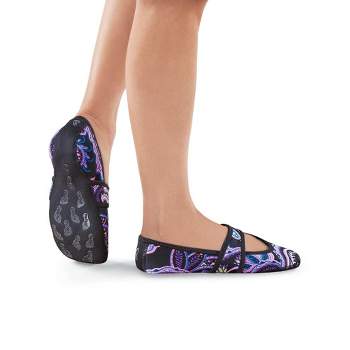 Collections Etc Nufoot Betsy Lou Slip On Shoes