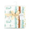 Hudson Baby Cotton Flannel Burp Cloths, Desert Cactus 7-Pack, One Size - 2 of 4