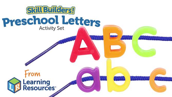 Learning Resources Skill Builders! Preschool Letters Activity Set, 2 of 6, play video
