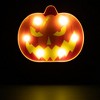 Northlight LED Lighted Jack-O-Lantern Halloween Marquee Sign - 7.5" - White Lights - 4 of 4