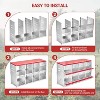 Chicken Nesting Box, Easy Egg Collection Large Vented Holes Chicken Coop Equipment with Vented Holes, Chicken Nesting Boxes for Hens, Rabbits, Ducks - 4 of 4