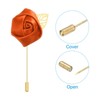 Unique Bargains Groom Wedding Handmade Pocket Flower Lapel Pin Boutonnieres 10 Pcs - 3 of 4