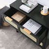 NicBex 3-Drawer Dresser for Bedroom,Modern Dressers with Rattan Drawers,Farmhouse Wooden Storage Chest of Drawers for Living Room,Hallway,Entrance - 3 of 4