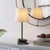 Fowley Table Lamp W/ USB Port - 18.75 Inch Height - TBL4461 - Black - Safavieh - 4 of 4