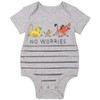 Disney Baby Girls 3 Pack Bodysuits Newborn to Infant Sizes (Newborn - 24 Months) - 4 of 4