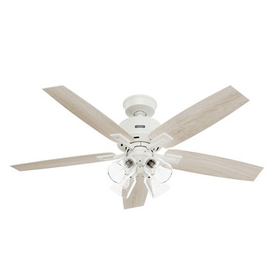 52" Gatlinburg Ceiling Fan with Light Kit and Handheld Remote (Includes LED Light Bulb) - Hunter Fan