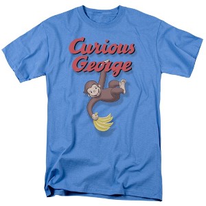 Men's Curious George Hangin Out T-Shirt - 1 of 4