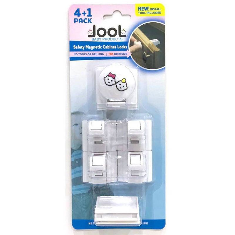 JOOL BABY PRODUCTS Magnetic Cabinet Locks, 5 of 9