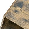 NicBex 47" Hexagon Coffee Table Set of 2, Solid Burmese Sumac Side Tables Nightstand for Living Room & Office - 4 of 4