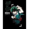 My Hero Academia Deku Character Black Graphic Tee - image 2 of 3