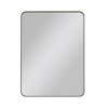 Wall Mounted Black Rectangular Mirror Metal Framed Mirror - 4 of 4