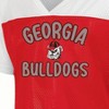 NCAA Georgia Bulldogs Girls' White Jersey - 3 of 3