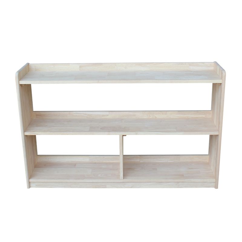30&#34; Abby Divided Bookshelf Unfinished - International Concepts, 3 of 9