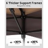 Canopy Tent Pop Up Gazebo Tent Setupwith 4 Sand Bags for Backyard Garden Patio,Mosquito Netting & Height Adjustable - 3 of 4