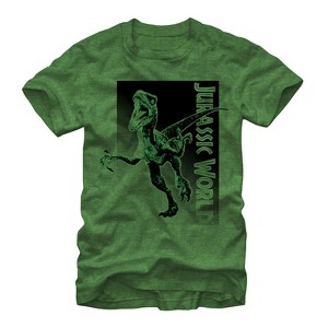 Men's Jurassic World Velociraptor Attack T-Shirt - 1 of 3