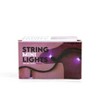 Perfect Holiday 100 LED Green Wire String Light with Connector - Purple - 4 of 4