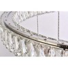 Elegant Lighting Monroe 7 - Light Chandelier in  Chrome - 3 of 4