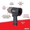 AIRCAT 1770-XL 3/4 Inch Composite Impact Wrench 1600 ft-lbs - 2 of 4