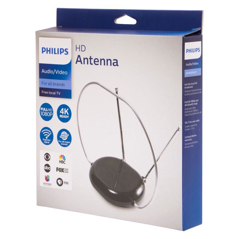 Philips Traditional HD Passive Antenna - Black, 6 of 9