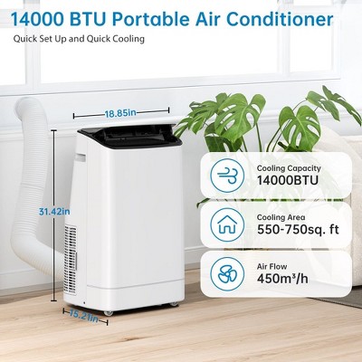 Portable Air Conditioners 14000 btu Portable AC Small Personal Air Cooler