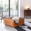 Poly & Bark Sequoia Ottoman in Cognac Tan - 3 of 4