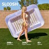 Sloosh Luxe Edition Inflatable Suntan Tub Floating Pool Lounger Pool Tanning Pool Inflatable Tanning Bed for Adults - 2 of 4