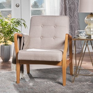 Brayden Tufted Club Chair - Christopher Knight Home - 1 of 4