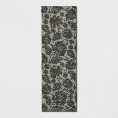 2'4"x7' Flor Woven Runner Rug Gray - Threshold™