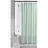 LunaLulinlk Eco-Friendly Waffle-Weave Fabric Shower Curtain - 2 of 4