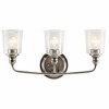 Kichler Lighting Waverly 3 - Light Vanity in  Classic Pewter - 2 of 2
