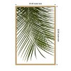 Amanti Art Palm Leaves Foliage Photo IV by Amini54  Framed Canvas Wall Art - 4 of 4