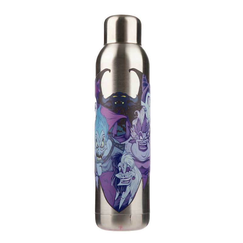 Disney Villains Defeat Smile Repeat 22 Oz Stainless Steel Water Bottle, 1 of 5