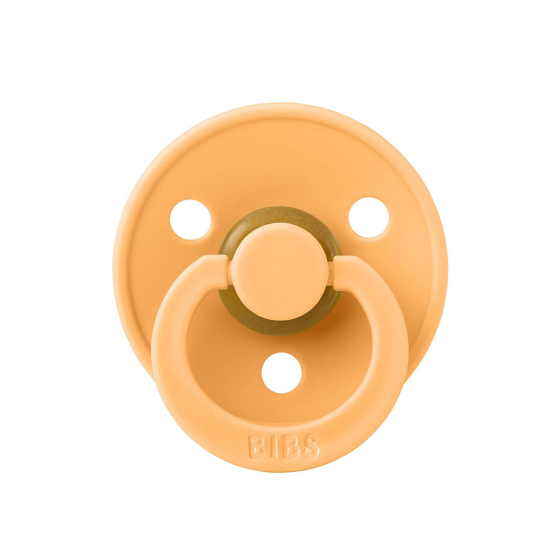 Bibs Colour Latex Pacifier 6-18m Size 2 - Sunkissed