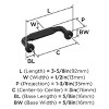 Amerock Cowrie Pull for Cabinets, Drawers, and Furniture - 3 of 4