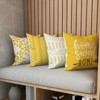 Pillow Covers 18x18 Set of 4, Modern Sofa Throw Pillow Cover - 3 of 4