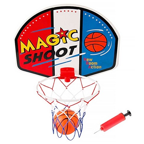Kids Mini Basketball Set Indoor Net Hoop Ball Pump Sport Game Toy Shoot gifts 