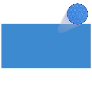 vidaXL Pool Cover Blue Polyethylene Large Foldable - 1 of 2