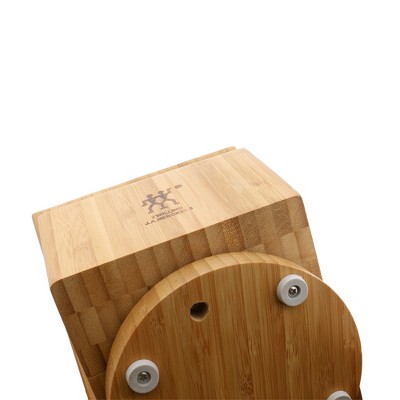 Zwilling 26-Slot Bamboo Swivel Knife Block