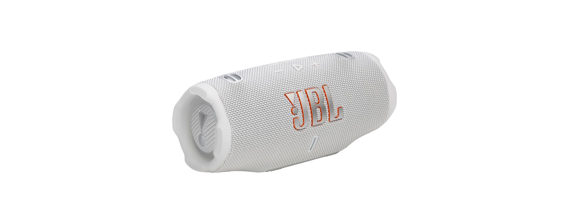 Refurbished: JBL Charge 6 - Portable Waterproof & Drop-Proof Bluetooth Speaker (White)-Manufacturer Refurbished
