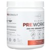 Type Zero Clean Pre Workout (11.3 oz, Fruit Punch) + Beet Root + L-Arginine + L-Citrulline, 2G Arginine, L-Citrulline Malate, Beta A, Sugar Free, - 4 of 4