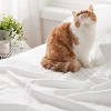 Full Size Bed Sheets - 4 Pieces Soft Full Sheet Set - Breathable & Cooling - Hotel Luxury - Easy Care Polyester Microfiber Bedding for Women, Men, Whi - 4 of 4
