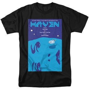 Star Trek Tng Season 1 Episode 11 Adult T-Shirt Black - 1 of 4