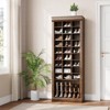 Shoe Storage Cabinet, Freestanding Coat Rack and Shoe Storage - 3 of 4