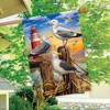 Seagulls Summer House Flag Birds Beach Lighthouse 28" x 40" Briarwood Lane - 4 of 4