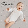KeaBabies Mini Crib Sheets for Baby Girls, Boys, 2-Pack Soothe Pack and Play Sheets Fitted, Organic Pack N Play Mattress Sheet - 4 of 4